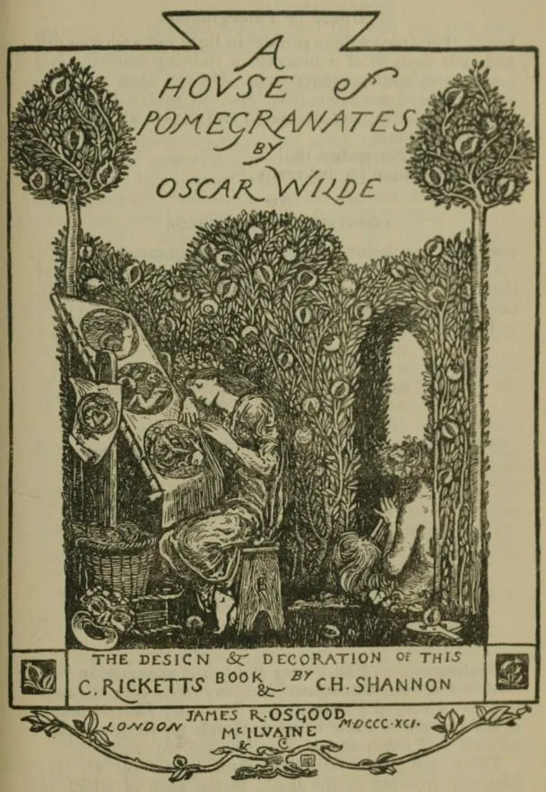 A House of Pomegranates illustration: Ricketts & Shannon