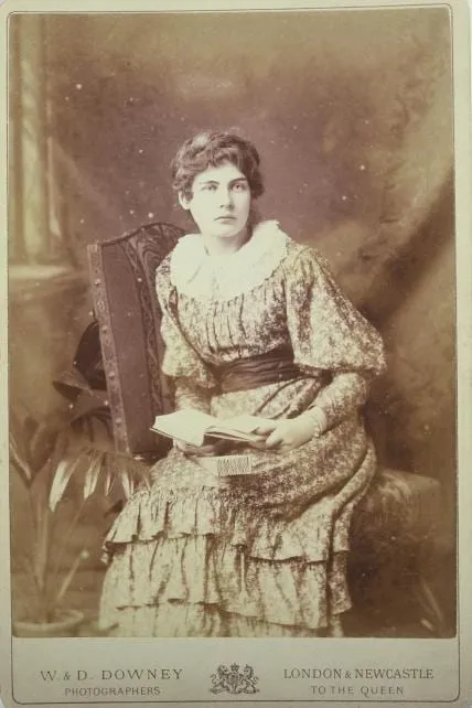 Constance Lloyd by W. & D. Downey (before 1884)