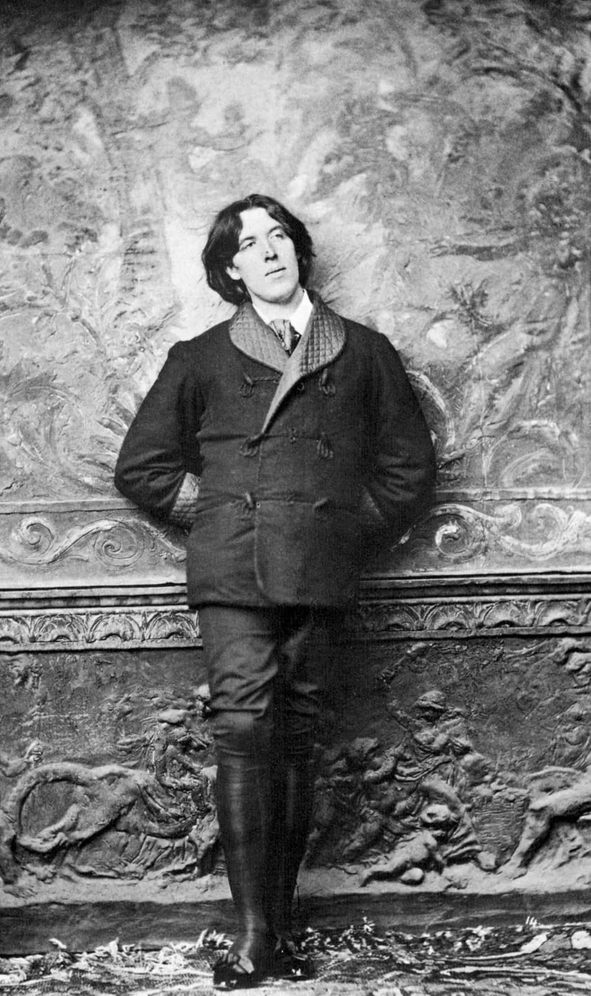 Oscar Wilde by Napoleon Sarony, New York, January 1882
