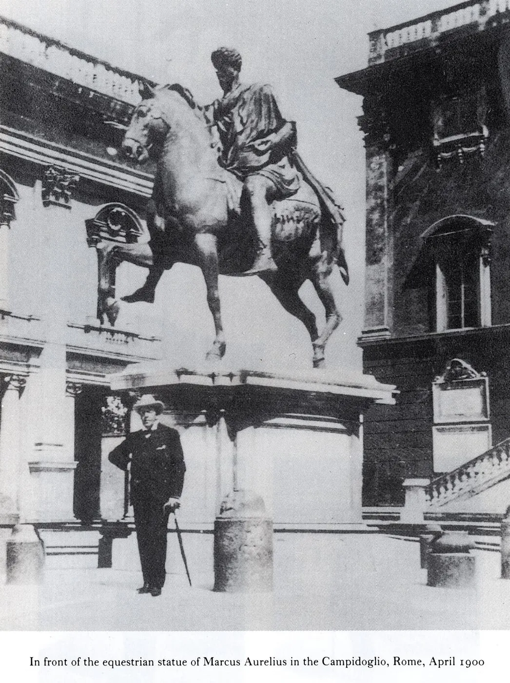 Oscar Wilde in Rome, April 1900