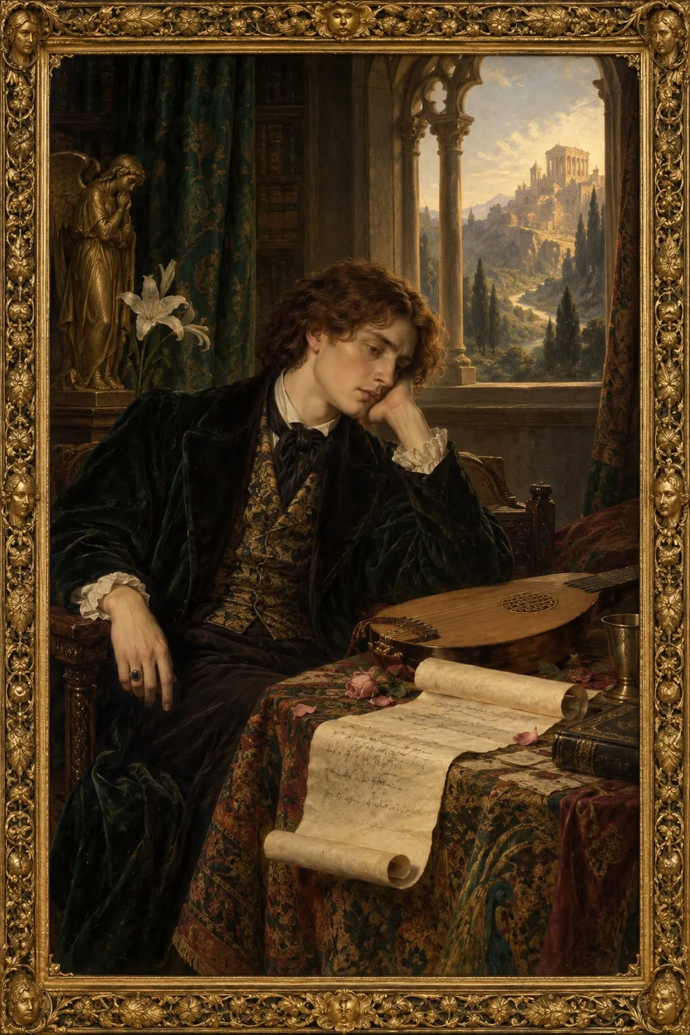 Painting for Hélas!