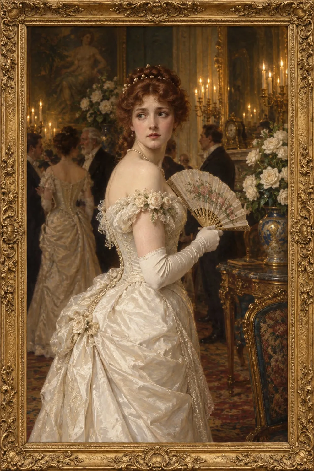 Painting for Lady Windermere's Fan
