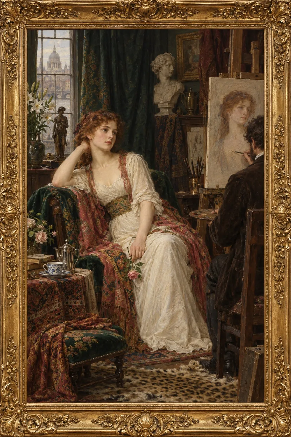 Painted cover for London Models