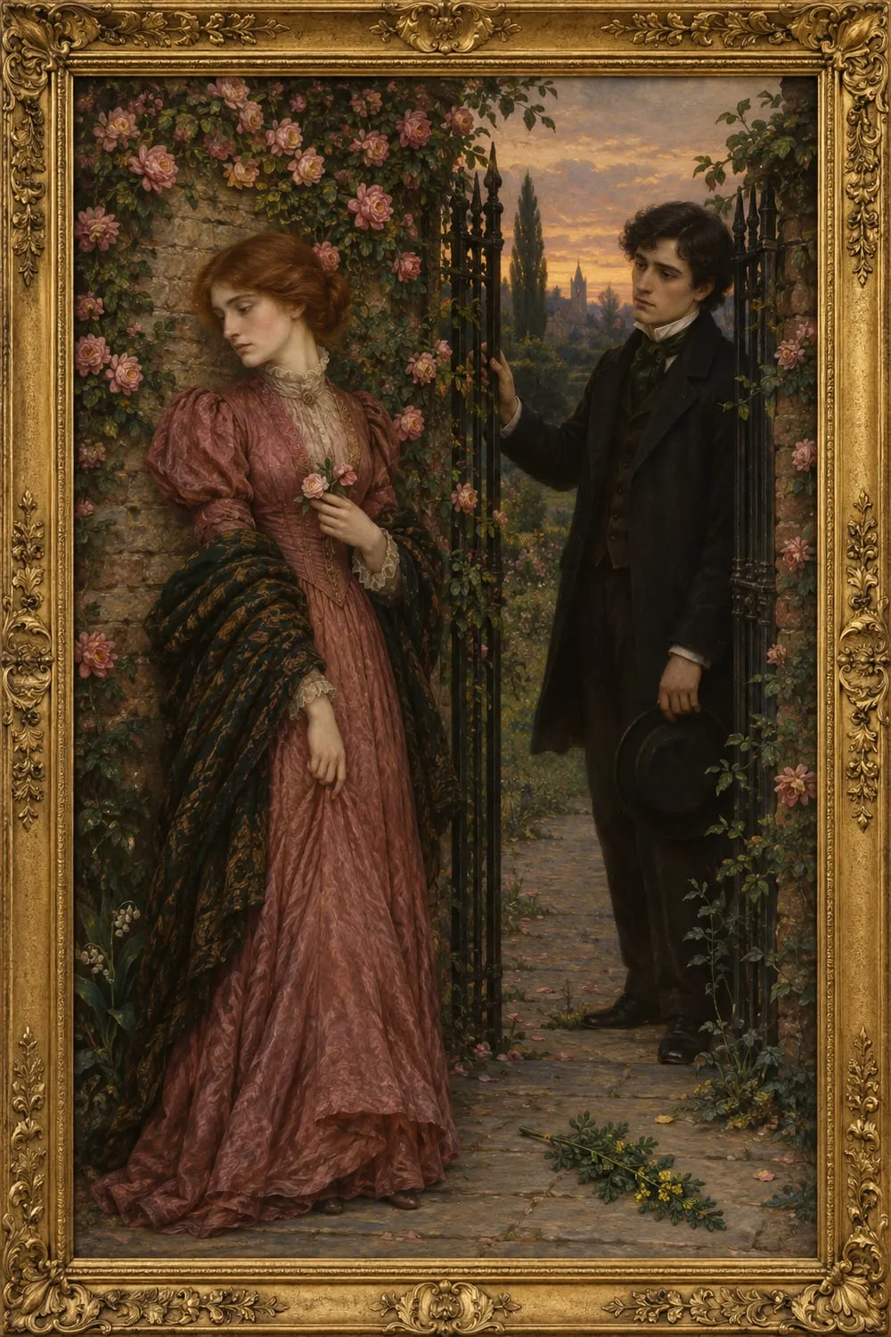 Painting for Roses and Rue