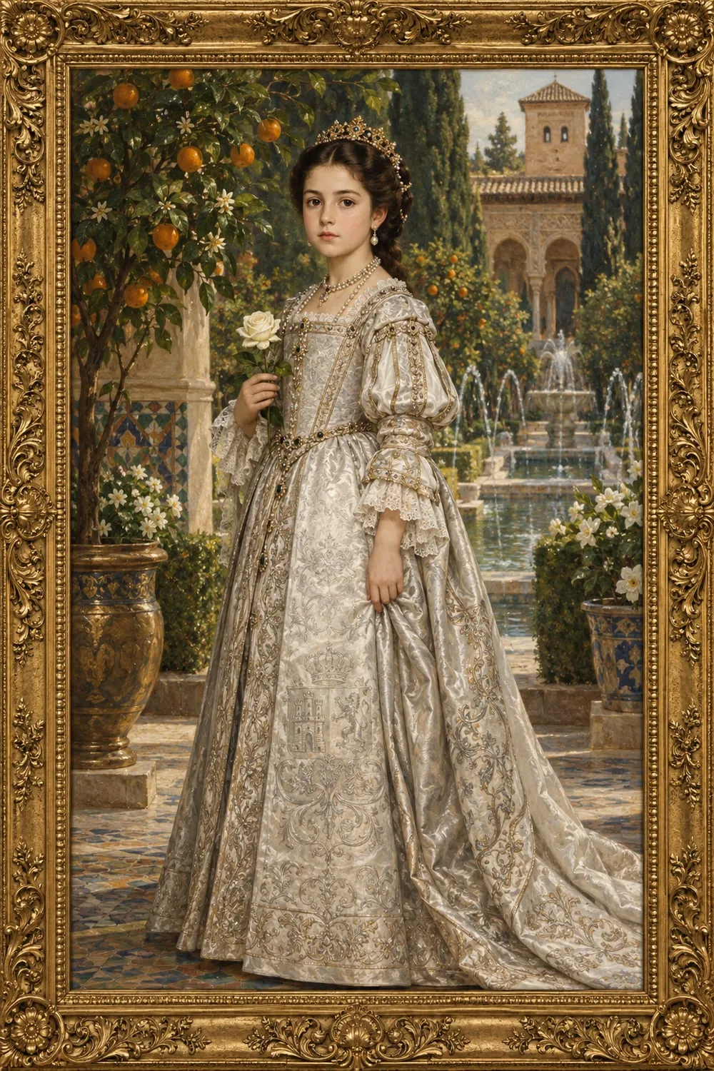 Painting for The Birthday of the Infanta