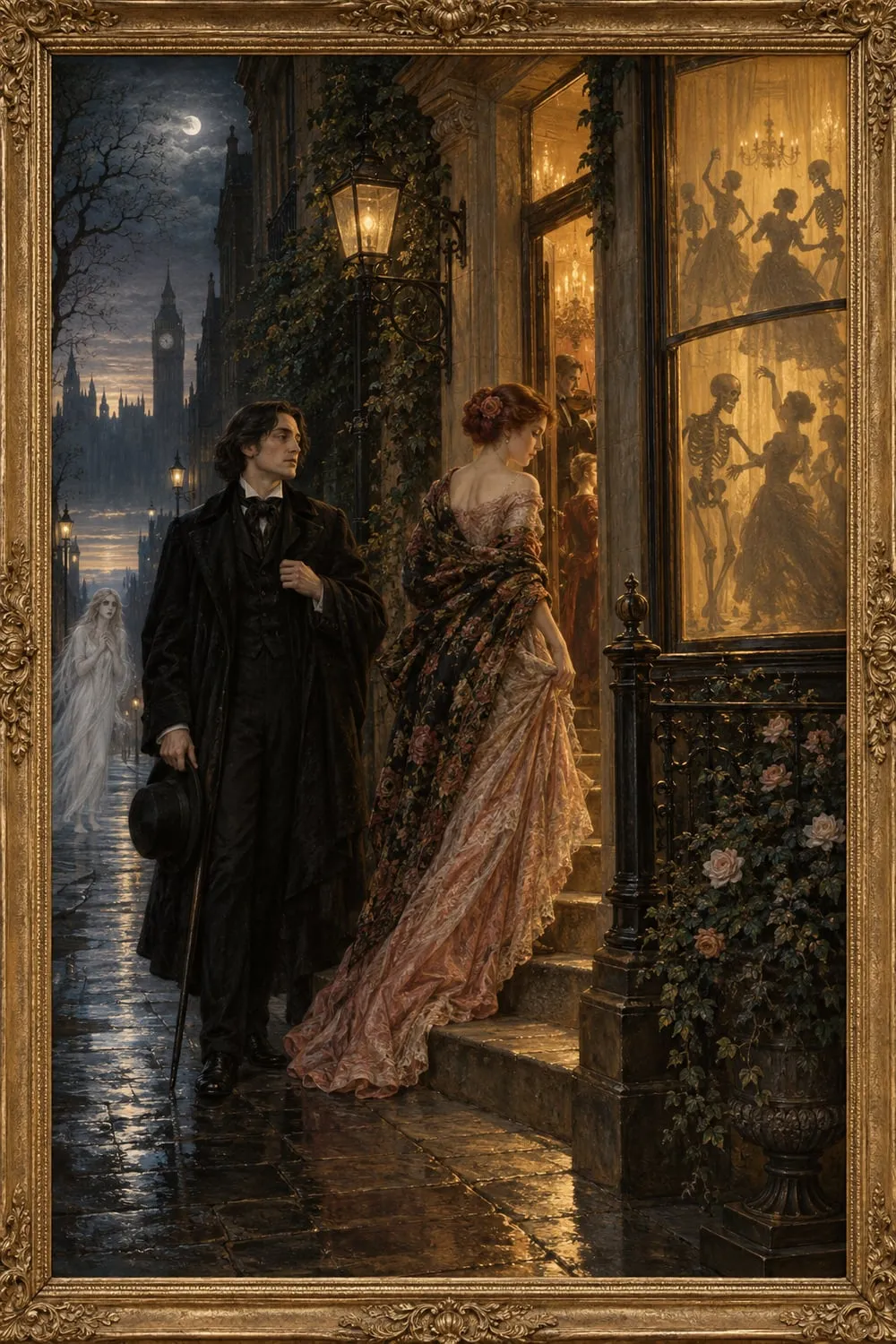 Painting for The Harlot's House