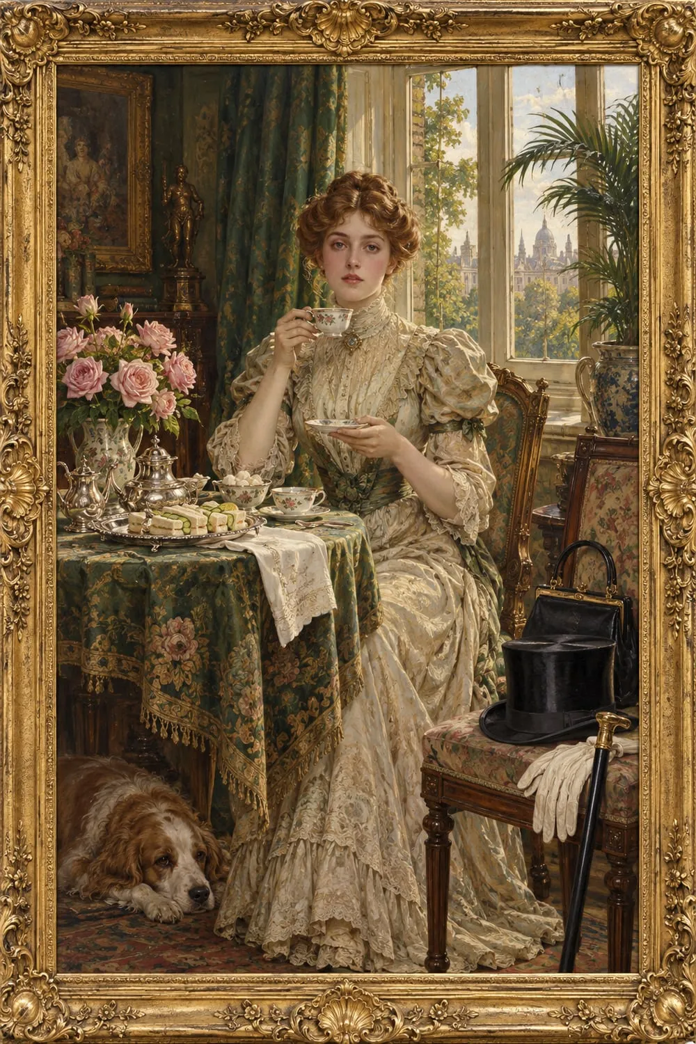 Painting for The Importance of Being Earnest