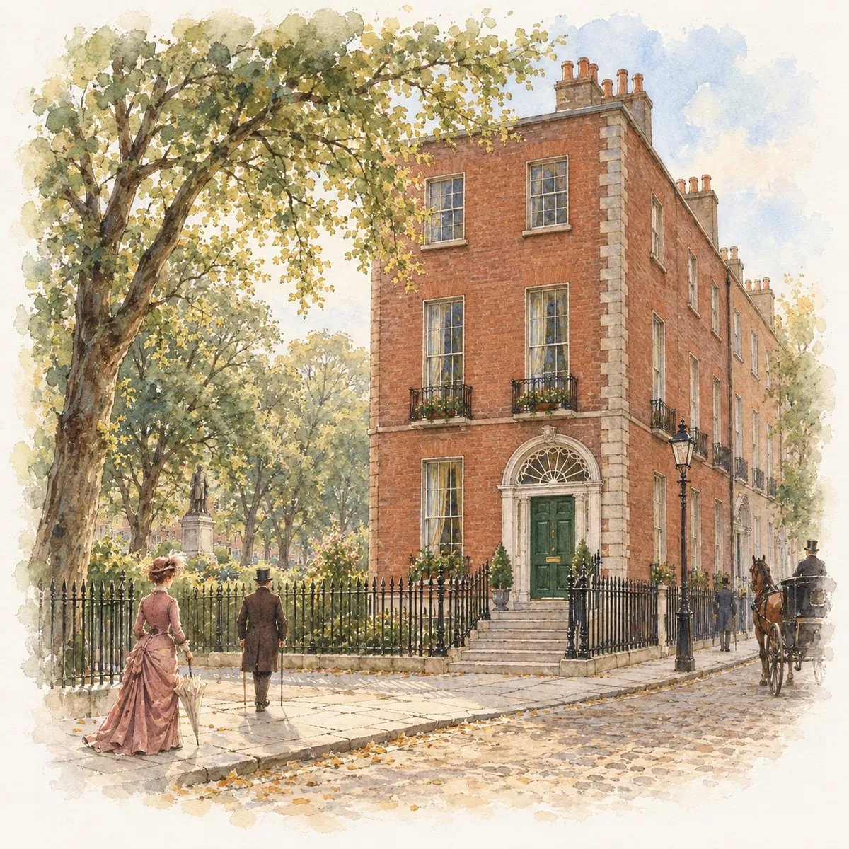 1 Merrion Square, Dublin, the Wilde family home