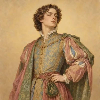 Painted portrait of Guido Bardi