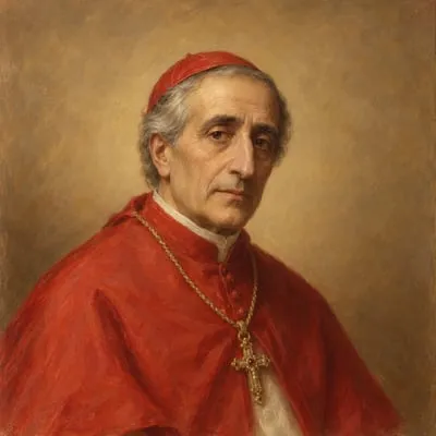 Painted portrait of Andreas Pollajuolo, Cardinal of Padua