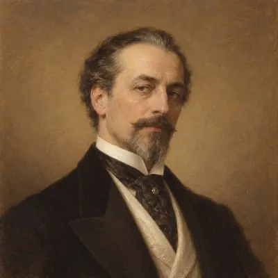 Painted portrait of Baron Arnheim