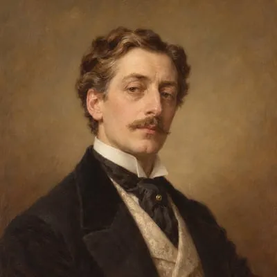 Painted portrait of Baron Raff
