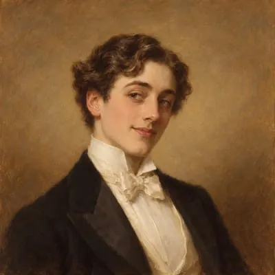 Painted portrait of Cecil Graham