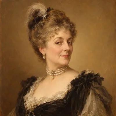 Painted portrait of The Duchess of Berwick