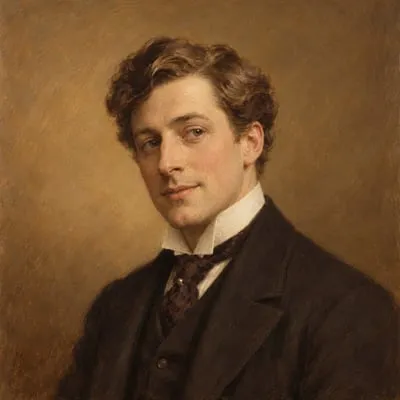 Painted portrait of Ernest