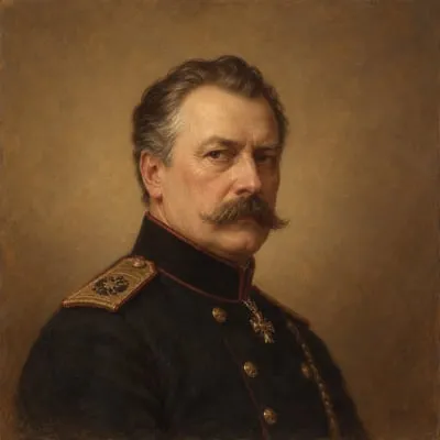 Painted portrait of General Kotemkin