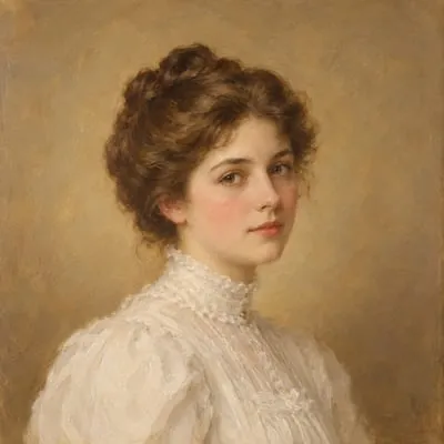 Painted portrait of Hester Worsley