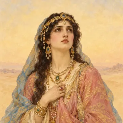 Painted portrait of Myrrhina