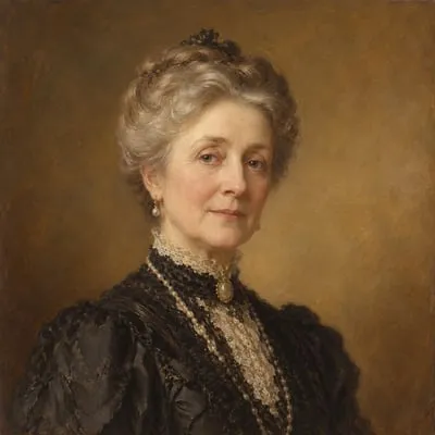 Painted portrait of Lady Agatha