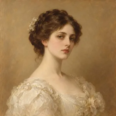 Painted portrait of Lady Chiltern