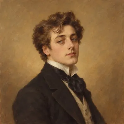 Painted portrait of Lord Alfred Rufford