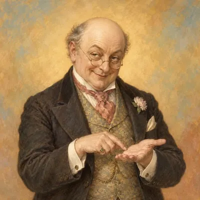Painted portrait of Mr. Septimus R. Podgers