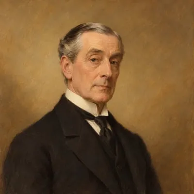 Painted portrait of Merriman