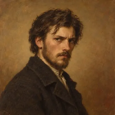 Painted portrait of Michael
