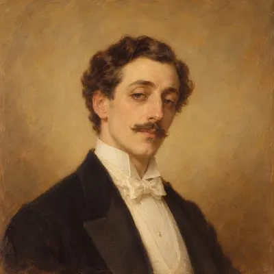 Painted portrait of Mr Dumby