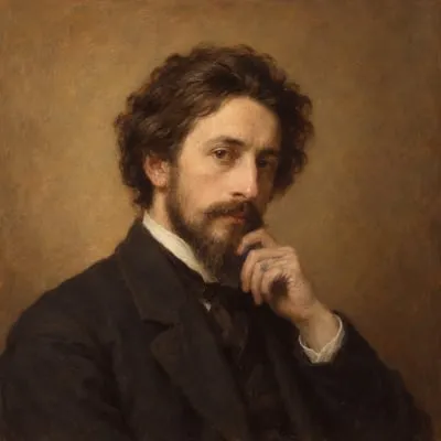 Painted portrait of Professor Marfa