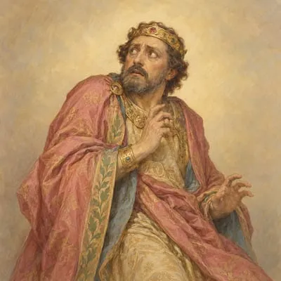 Painted portrait of Herod