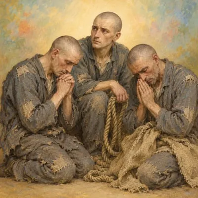 Painted portrait of The prisoners