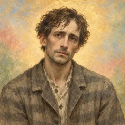 Painted portrait of The speaker