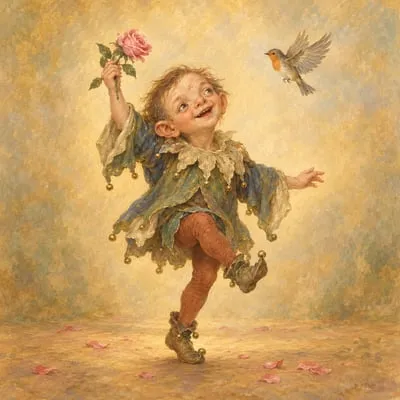 Painted portrait of The little Dwarf