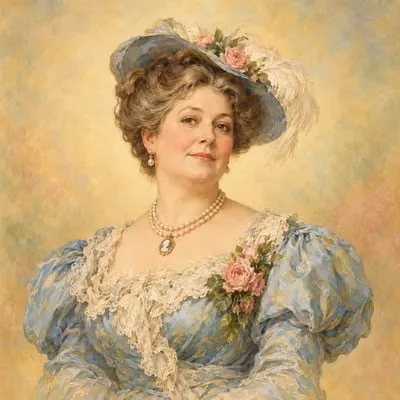 Painted portrait of Mrs. Otis