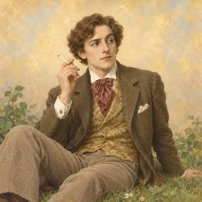 Painted portrait of Cyril