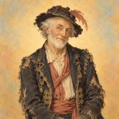 Painted portrait of Baron Hausberg