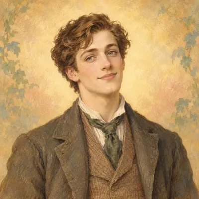 Painted portrait of Hughie Erskine