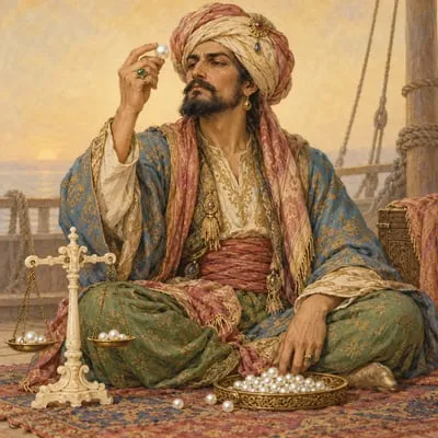 Painted portrait of The master of the galley