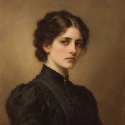 Painted portrait of Vera Sabouroff
