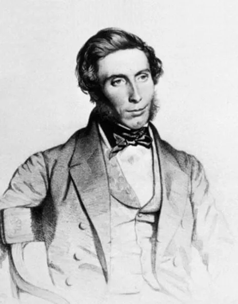 Sir William Wilde, lithograph after T. H. Maguire, 1847